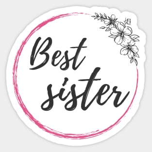 Best Sister Sticker